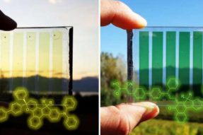 染料敏化太阳能电池，可适应不同的光照条件